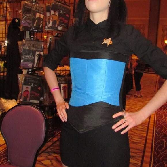 XL Star Trek Science Officer Corset NWT - Picture 5 of 15